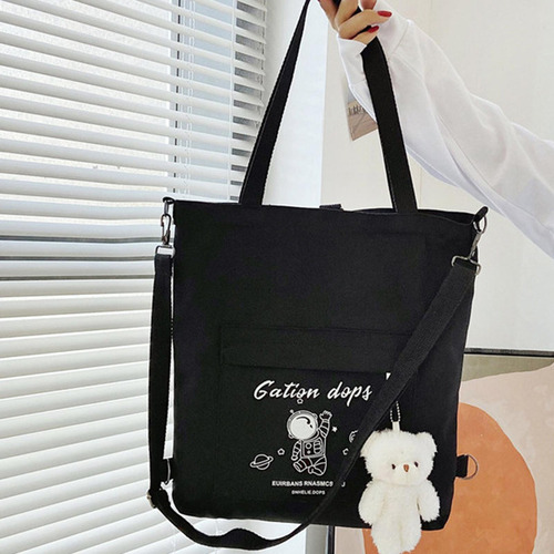 Bolso De Mano De Lona Para Hombres Y Mujeres, Bolso De Gran