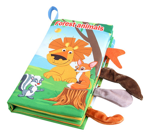 Libro De Tela Para Niños N, Mano Para Bebés, Títeres, Juguet