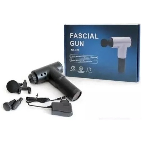 Pistola Masaje Muscular 4 Accesorios Envio Gratis