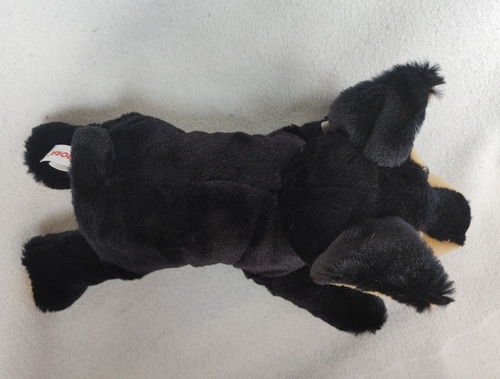 Doberman Negro Aurora Flopsie 30cms Nuevo