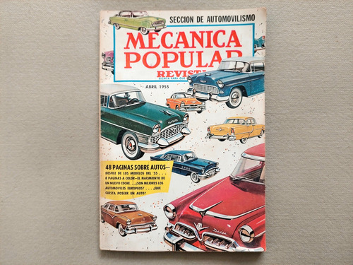 Revista Mecánica Popular Autos De 1955