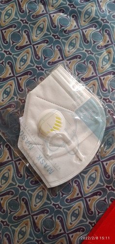 Imagen 3 de 4 de Mascarilla Kn95 Con Válvula