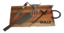 Comprar Bandeja Servir Asado Xeneize Tabla Maderas Duras 45cm Laser 