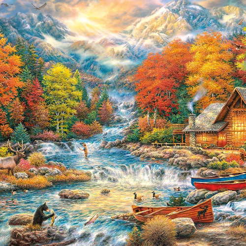 Treasures Of The Great Outdoors - Puzzle X 2000 -ch.p -50095