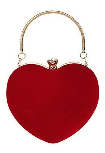 Bolso De Mano Con Forma De Corazon Para Mujer O Nia