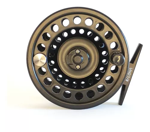 Reel De Pesca Con Mosca Profish Uno 78 + 1 Carrete Extra