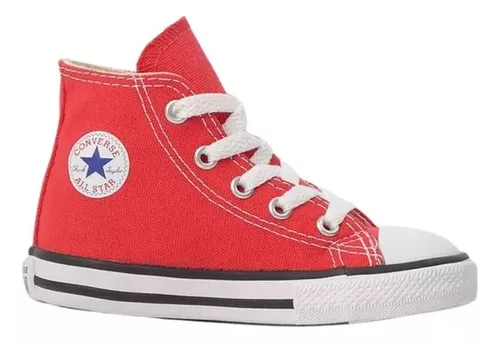 Tênis All Star Infantil Cano Alto Rosa Converse 19