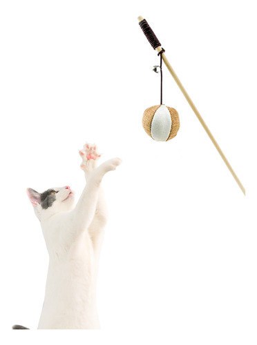 Juguete Para Gatos En Forma De Caña Resistente Pawffy.