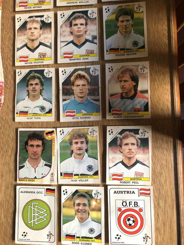 Figuritas Mundial 1990 (18 Unidades ) 1 Mundial 2002