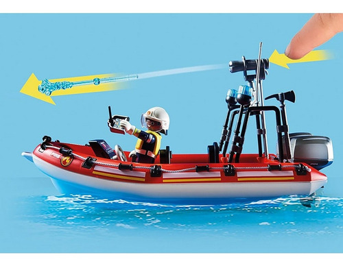 Playmobil 70335 City Action Misión Rescate Bomberos
