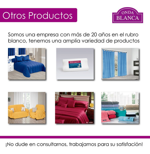 Sábanas 2 Plazas Y Media Percal 180 Hilos Danubio P/ 150x190