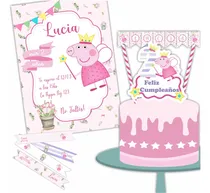 Comprar Kit Imprimible Peppa Pig Hada Candy Bar Personalizado