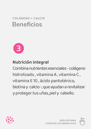 Suplemento Vitalis Navitas Colágeno y Calcio 30 Cápsulas