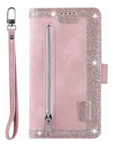Funda De Teléfono De Piel Multifunción Con Cierre De Tarjetas Para Samsung Galaxy S24 23 S22 S21 Ultra Plus A14 Funda Nine Card S23ult