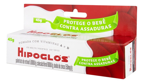 Pomada Preventiva de Assaduras Hipoglós Caixa 45g