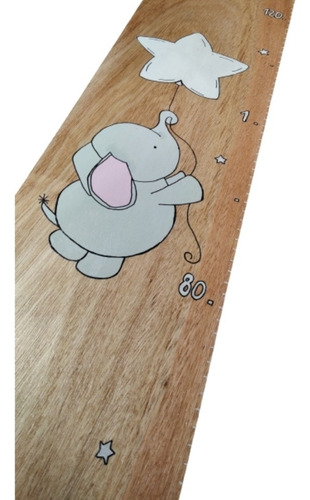 Medidor De Altura Infantil Diseño Nórdico
