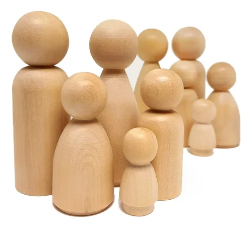 Muñecos madera hotsell