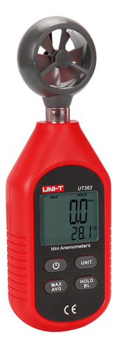 Anemómetro Digital Mini Lcd Ut363 Anemómetro Uni-t