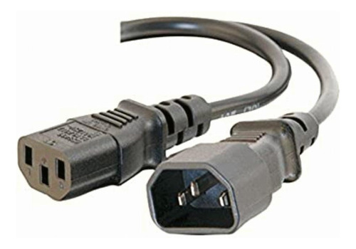 C2g 03141 18 Awg Computer Power Extension Cord Iec320c14 To