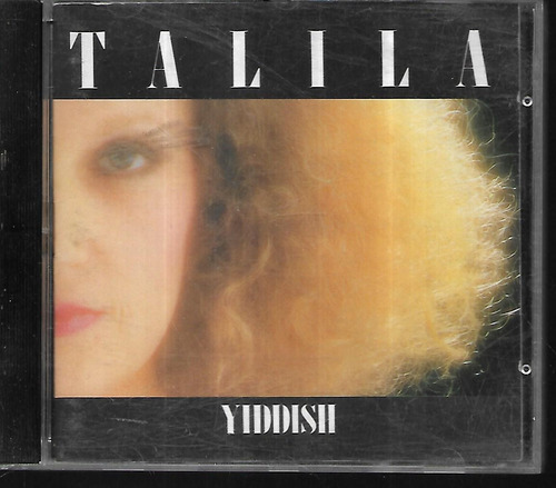 Talila Album Yiddish Sello Scalen Disc Cd Origen Francia 
