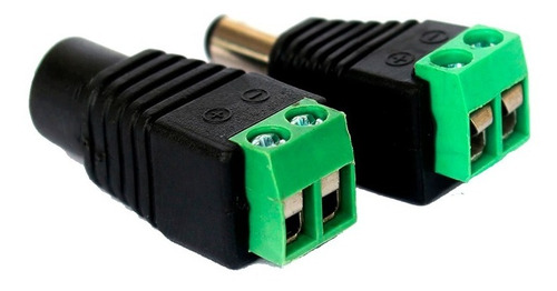 Conector De Corriente Dc Hembra Plug Cctv