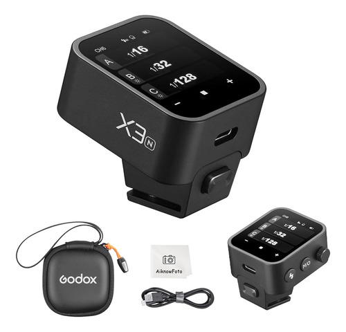 Disparador De Flash Inalámbrico X3n Ttl Con Pantalla Táctil