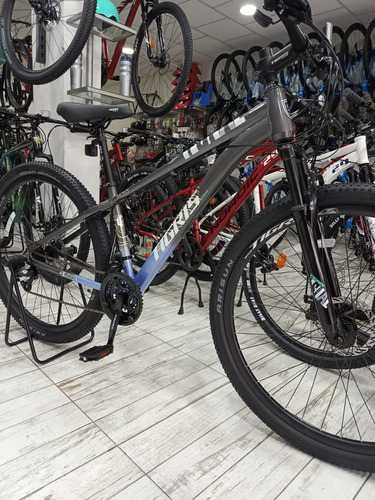 Bicicleta By Topmega Tigris Rod 29 Mod 2025 Gris/celeste 18 "