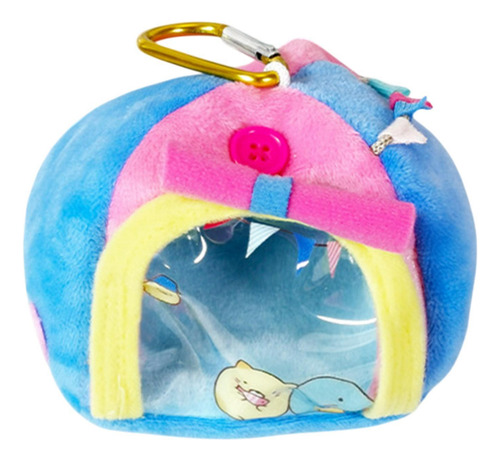 Muñeca En Miniatura Mini Tent Tent Tent Toy Encantador Azul