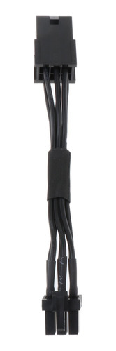 Cable De Extensión Gpu 6p 8p Codo Reductor 10cm 6 Pines