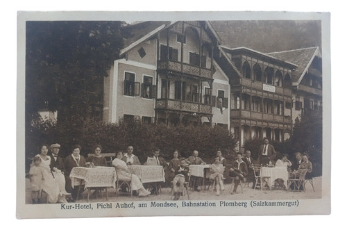 Austria Postal Salzkammergut Kur-hotel Pichl Auhof Plomberg