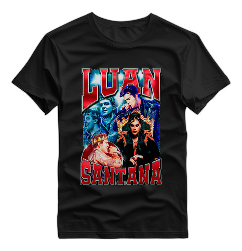 Cl Camiseta Estampada De Talla Grande Luan Santana