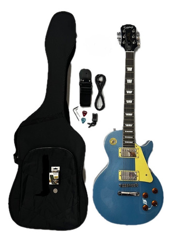 Kit Guitarra Eléctrica Les Paul Lp-standard Pelham Blue