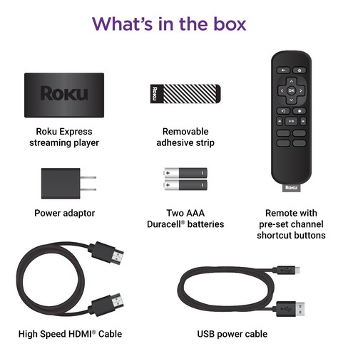 Roku Express Hd 3930+ Original Nueva Version Netflix