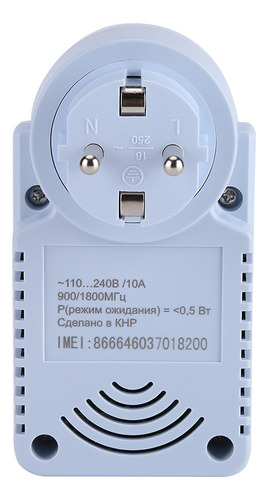 Enchufe De Toma De Corriente Inteligente Gsm, Sensor De Temp
