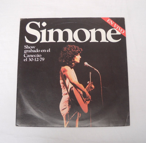 Simone En Vivo Lp Vinilo