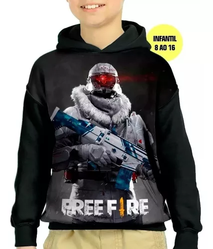 blusa de frio do free fire de mestre