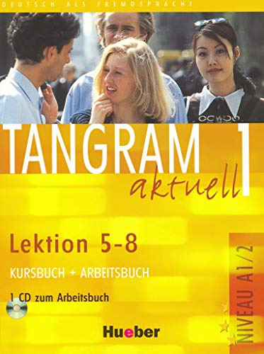 Libro Tangram Aktuell 1 Kursbuch + Arbeitsbuch - Lektion 5-8