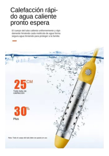 Calentador De Agua Eléctrico De Inmersión Flotante 2500w 1.5