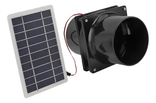 Kit Ventilador Solar Doble – 10W 12V 2A, Panel Impermeable, 3000 RPM, 200 CFM, Para Gallineros, Invernaderos Y Mascotas Kit Ventilación Gallinero Kit Ventilador Solar Doble – 10W 12V 2A, Panel Impermeable, 3000 RPM, 200 CFM, Para Gallineros, Invernaderos Y Mascotas Kit Ventilación Gallinero