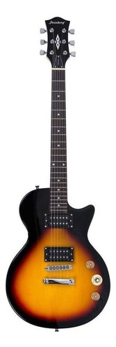 Guitarra elétrica Strinberg LPS Series LPS200 de  tília sunburst brilhante com diapasão de pau-rosa