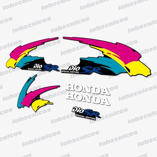 Kit Calcos Honda Dio Sr Special Edition