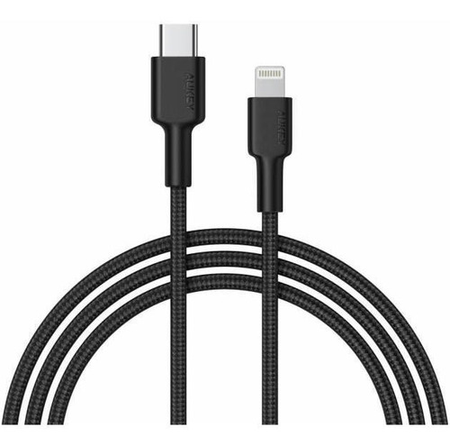 Aukey Cable Usb-c A Lightning 1m Negro - Cb-cl02