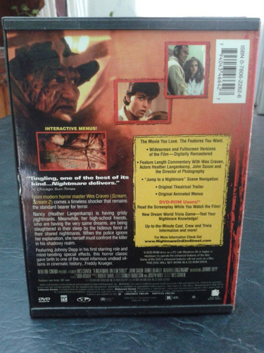 Colección-nightmare On Elm Street-zona 1-dvd-1984