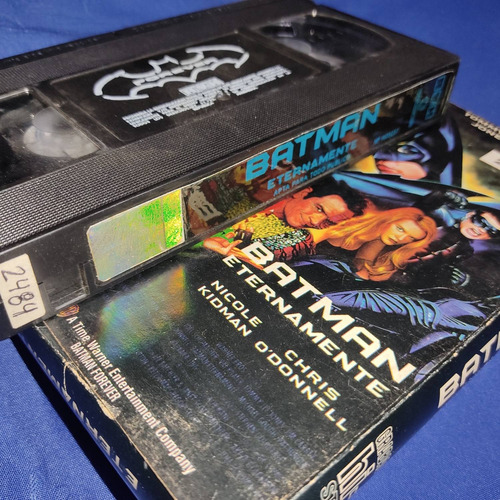 Batman Eternamente - Kilmer Jones Carrey Kidman - Vhs Orig. | MercadoLibre