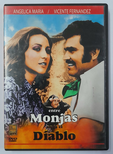 Dvd Entre Monjas Anda El Diablo Vicente Fernández Angélica M