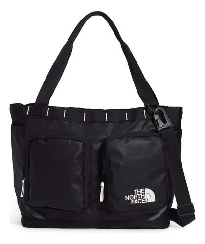 Bolsa Base Camp Voyager, Negro/blanco, 55 Litros