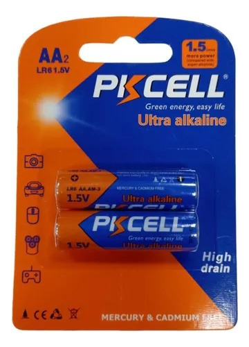 Pilas Baterías Aa Ultra Alcalina Pikcell 1.5v