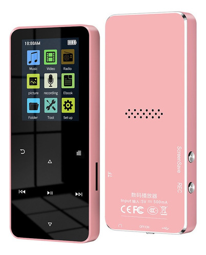 Reproductor Mp4 8 Gb Con Bluetooth 5.0 Hifi Player