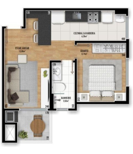 Imagem 15 de 16 de Apartamento Residencial Para Venda, Rebouças, Curitiba - Ap7925. - Ap7925-inc