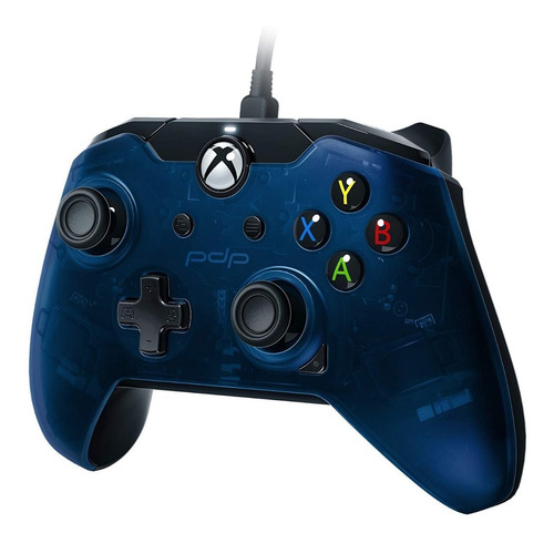 Control Para Xbox One/pc Midnigh Blue Pdp Deluxe (d3gamers) Color Azul